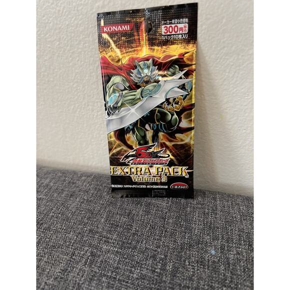 Yu-Gi-Oh! 5D'S Japanese Extra Pack Volume 3 Booster Pack Brand New US Seller - Picture 3 of 3